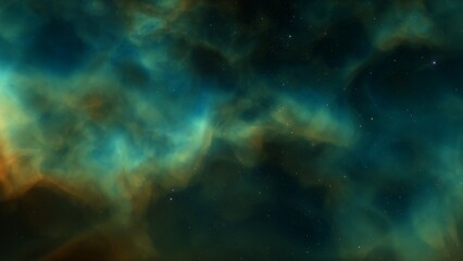 Night sky - Universe filled with stars, nebula and galaxy
