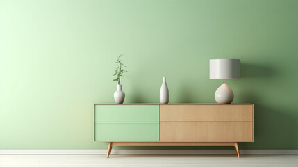 modern mint color living room