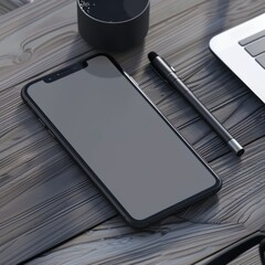 Modern Blank Smartphone Mockup for Trendy Presentations