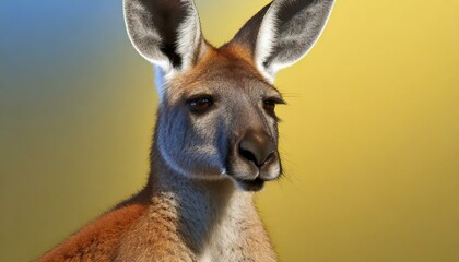 cute kangaroo of australia