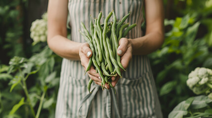 beans in a basket ,generative ai