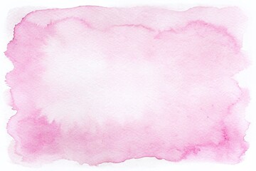 Obraz premium watercolor pink background. watercolor background with clouds