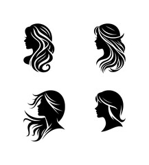 silhouette icon of woman (artwork 2)