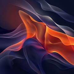 Obraz premium Create contemporary and stylish designs using a trendy, dynamic digital backdrop with colorful, asymmetrical shapes