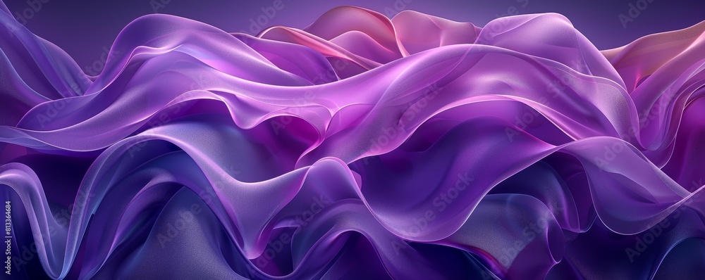 Aufkleber create a modern and elegant abstract banner featuring asymmetrical, soft curved designs and a vibran
