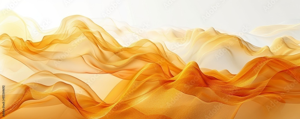 Poster create a modern and elegant abstract banner with asymmetrical, soft curved designs and vibrant gradi