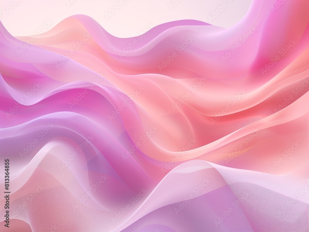 Poster abstract and dynamic design featuring asymmetrical shapes, soft gradients, ideal for a stylish, inno