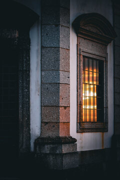window in a wall