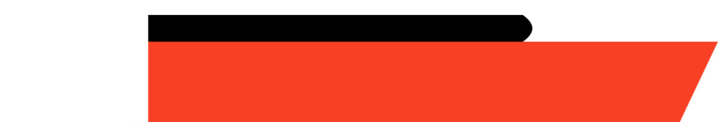 Lower third. Poster footer