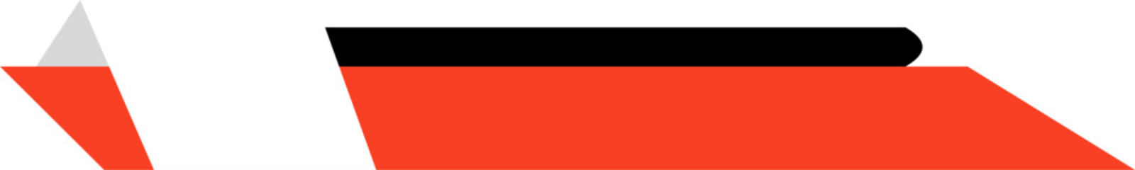 Lower third. Poster footer