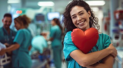 Nurses Day Appreciation Greeting Card for Healthcare Professionals