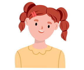 cute, kid, little, girl, child, smile, happy, beautiful, young, childhood, portrait, female, cheerful, face, small, pretty, fun, background, people, casual, person, studio, one, happiness, isolated,