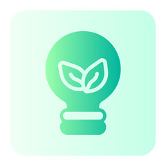 bulb gradient icon