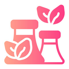 green factory gradient icon