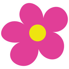 Flat design Tropical flower