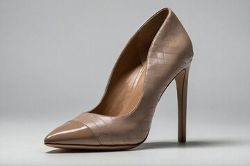 A sophisticated pointed-toe pump in a neutral tone, emphasizing its versatility and elegance for the workplace