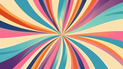 An abstract swirling radial pattern in a vector format, suitable for backgrounds or decorative swirl designs