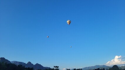 하늘 벌룬 열기구