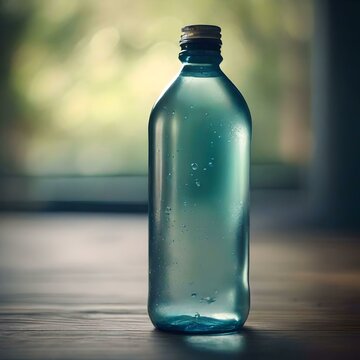 Empty water bottle