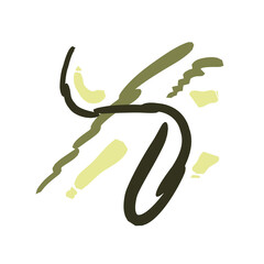 minimalist trendy abstract line art decoration illustration