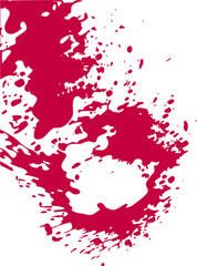 Colorful watercolor brush strokes