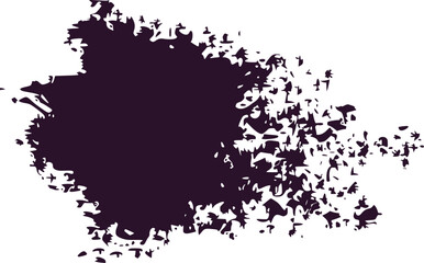 Colorful watercolor brush strokes