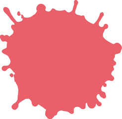 Colorful watercolor brush strokes