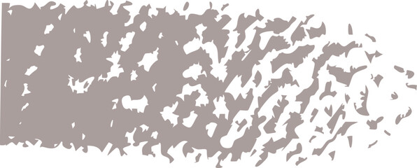 Colorful watercolor brush strokes