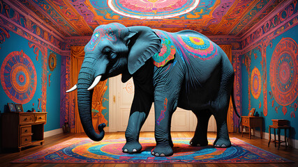 AI image generates the elephant in the room