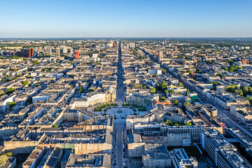 The city of Łódź - view of Freedom Square.  © Tomasz Warszewski