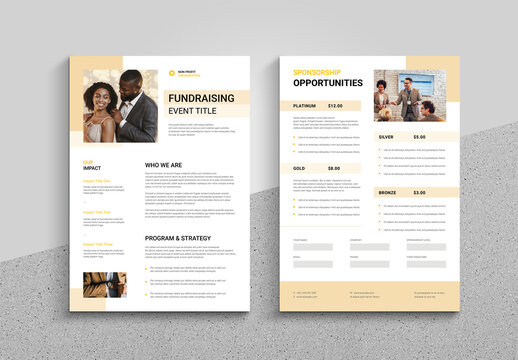 Nonprofit Fundraising Flyer