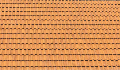 Roof tiles as an abstract background. Texture
