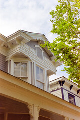 Victorian Style House With Porch