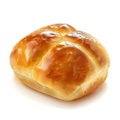 Clipart illustration of brioche on a white background. Suitable for crafting and digital design projects.[A-0003]