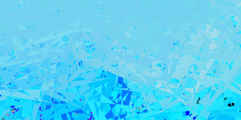 Light gray vector template with triangle shapes.