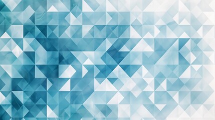 Fototapeta premium abstract blue triangle background