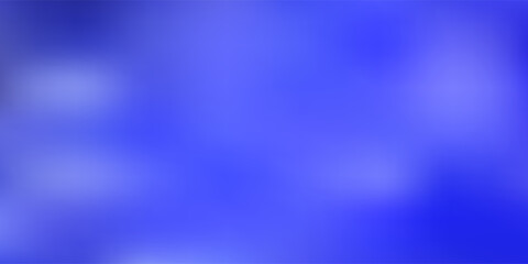 Obraz premium Dark blue vector blur drawing.