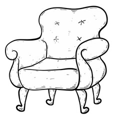 sketch of chair