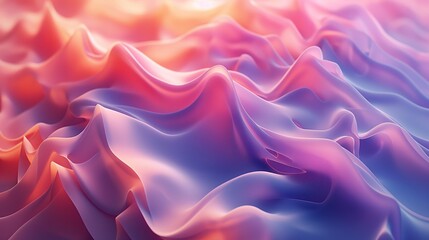 Obraz premium Abstract Glowing Waves with Particles Background