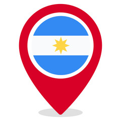 Vector Icon for Argentina, country, national, flag, world flag