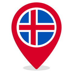 Vector Icon for iceland, country, national, flag, world flag