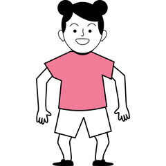 Hand Drawn Young Kids 