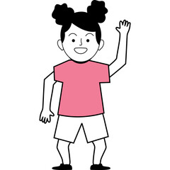 Hand Drawn Young Kids 