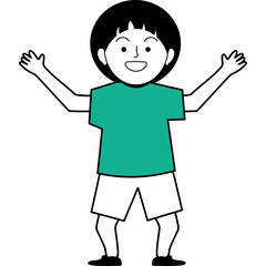 Hand Drawn Young Kids 