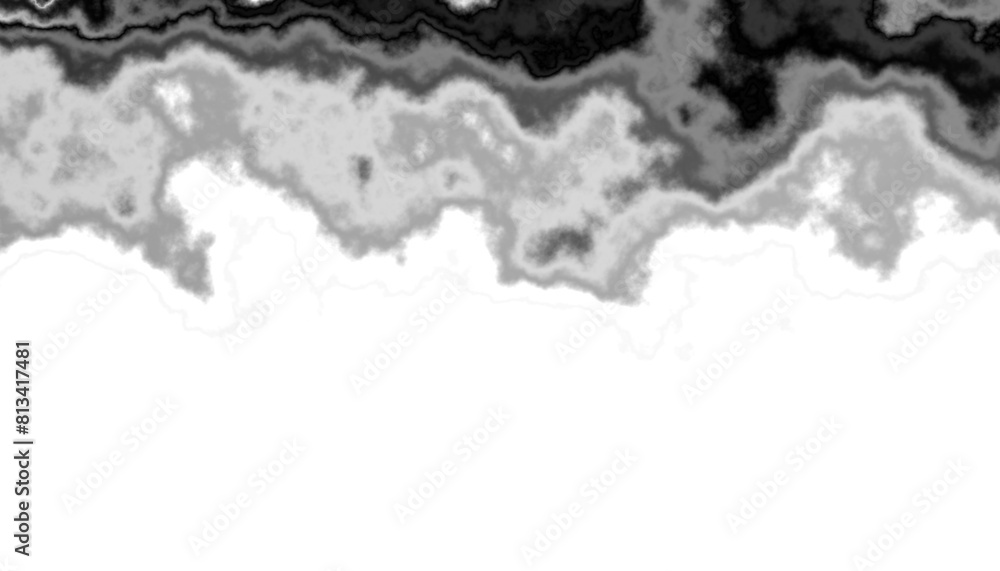 Poster black smoke steam isolated transparent background. fog and mist effect for text or space. overlay wi