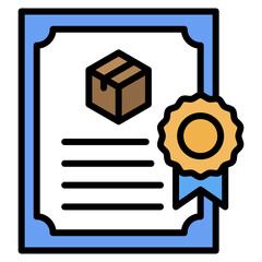 Quality Certification  Icon Element For Design
