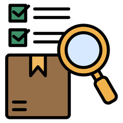 Product Inspection  Icon Element For Design