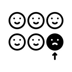 Vector solid black icon for Odd