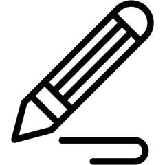 Vector Icon Learning, pen, school, writing