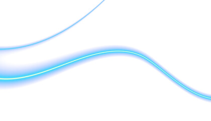 Energy lines with transparent gradient background. Elegant rainbow colours wavy line on Transparent png overlay background